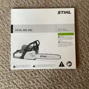 Stihl MS250 Instruction Manual Paper Copy