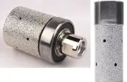 1" and 1 1/2" and 2" Diamond Zero Tolerance grinding Drum wheel stone concrete
