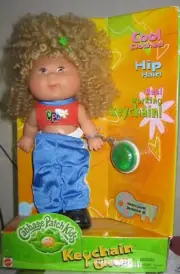 CABBAGE PATCH KIDS KEYCHAIN GIRLS ALEXIA LAUREL VINTAGE BRAND NEW*