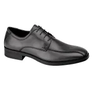 IMAC Mens 4 Eye Tramline Tie Shoes (Black) - DF1070