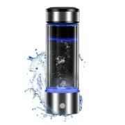 Hydrogen Water Generator Portable Water Ionizer Bottle Rechargeable USB 430ml