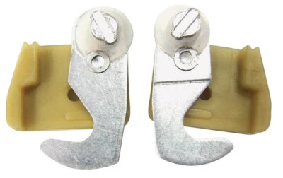 Barton Kramer 1342C Silver Nylon Window Lock 1.25 L x 0.38 H x 0.56 W in.