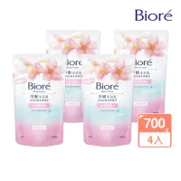 在飛比找momo購物網優惠-【Biore 蜜妮】淨嫩沐浴乳 補充包700gX4入