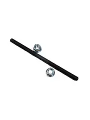 3/8" 24T coaster Axle and nuts - REAR - Suit SKYWAY Tuff 1 or 2 with Bendix or s