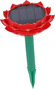 Solar-Powered Speaker Waterproof Outdoor Wireless Buddha Songs Player Portable for Garden