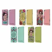 OFFICIAL FRIDA KAHLO ART & QUOTES LEATHER BOOK CASE FOR APPLE iPOD TOUCH MP3