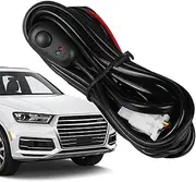 Led Light Bar Wiring Harness Kit,Wiring Harness Lamp - Offroad Driving Work Electric 18Awg Waterproof Replacement Lightbar Lighting for Car Engine Automotive Trailer