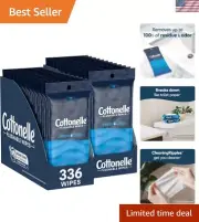 24 Packs of Fresh Care Flushable Wet Wipes: Hypoallergenic & Travel-Friendly
