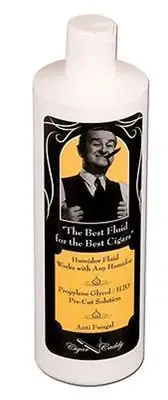 8 oz Cigar Caddy Propylene Glycol Solution Humidor Fluid for Humidifier - 4210