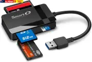 C368 USB 3.0 SD Card Reader, Plug N Play, Apple and Windows Compatible, Powered