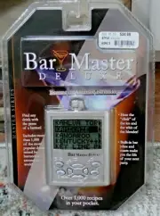 Bar Master Deluxe Talking Drink Maker from Excalibur Electronics Sealed