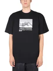 [MSGM] MSGM-T-Shirt With Vertigo Print-Uomo S