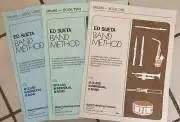 Ed Sueta Band Method - Drums Books 1,2,3 - new