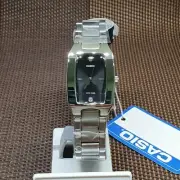Casio LTP-1165A-1C2 Enticer Series Black Analog Stainless Steel Ladies Watch
