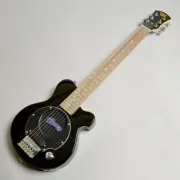 Pignose PGG-200 BK Mini Electric Guitar Black Built-in Amplifier New from Japan