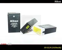 在飛比找Yahoo!奇摩拍賣優惠-【限量促銷】全新原廠Nikon EN-EL20公司貨鋰電池 