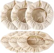 Bread Banneton Proofing Basket Cloth Liner, 6pcs Round Oval Sourdough Basket Cloth Liners Dough Baking Proofing Cloth Cover for Baking Supplies