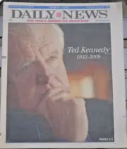 Ted Kennedy Dead NY Daily News Tribute 8/26/2009