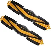 2Pcs Roller Brush Accessory for Ecovacs Deebot Ozmo 920/950/T5/T8/T9max/T9Pro/N8/N8 Pro/N8 Pro Plus/DV35/DJ65/DX33/DX55/T9power Vacuum Cleaner Main Brush Replaceable