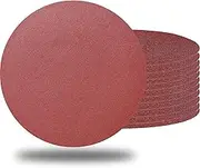 10 PCS 9 Inch 240 Grit Sanding Discs for Hand Radial Sander - 9" Round Hook & Loop Sandpaper for Hand Sanding Tool, Aluminum Oxide Sander Disc for Hand Drywall Power Sander (240 Grits)