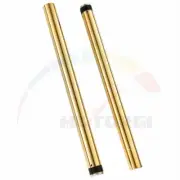 2xPipes Fork Inner Tubes Bars Gold For HONDA NSR250 MC18 PGM2 with Bushing 567mm