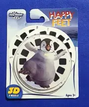 Sealed Happy Feet Penguin Movie view-master Reels blister pack NEW