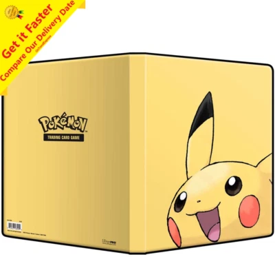 Ultra Pro Pokemon Pikachu 9 Pocket Portfolio NEW