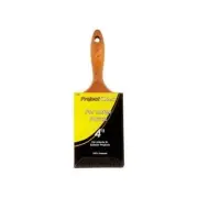 Project Select Paint Brush Polyester Flat All Paints 4 "