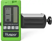 Laser Receiver LR-5RG for Laser Level - Green and Red Beam Detector for Pulsing