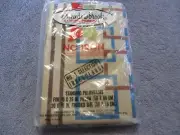 2 Meadowbrook LUXURY PERCALE PILLOWCASE 20x26 IRREGULAR 180 Thread Geometric