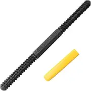 Metric Thread File Set Stainless Thread File with Pitch Gauge Made of Carbon Steel Black High Hardness Multifunctional Thread Repair Tool Restoration File for Water