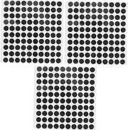 3 Sheets Billiard Billiard Black Spot Snooker Pool Markers Pool Table Supplies Billiard Marking Pool Table Dots Billiard Point Stickers Snooker Dot Markers Black Snooker Spots