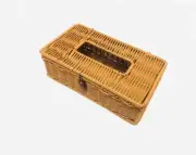 Rattan Tissue Box Cover Napkin Case Woven Napkin Paper Holder Home Car Napkins