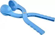 Snowball Maker Snow or Sand Toys for Kids, Perfect 3" Snow Ball Shape - Blue