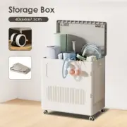 Plastic Trolley Storage Basket Clamshell Storage Box