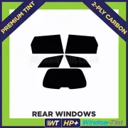 For Alfa Romeo 156 Estate 97-06 Carbon Pre Cut Window Tint 35% Light 2-ply HP+