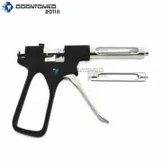 ODM Dental Anesthetic Syringe Gun Intraligamental Tralig 1.8ml BLACK HANDLE