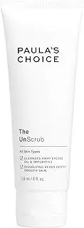 Paula's Choice The UnScrub Cleansing Gentle Face Scrub, 118ml Bottle, with Jojoba Beads, Vitamin E, & Green Tea