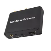 DC 5V HDMI ARC Audio Extractor Digital DAC to RCA Coaxial SPDIF 3.5mm Adapter