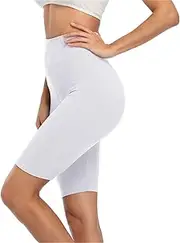 [Cheapestbuy] Mid Thigh Short Leggings for Women Plus Size Under Dresses High Waist Workout Leggings Pants