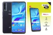 Straight Talk TCL 4X 5G 6.5" 16Mp 64GB T601DL Black Prepaid Phone, Locked ST