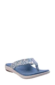 Revitalign Euphoria Flip Flop in Blue/White at Nordstrom, Size 9