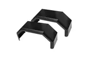 Trailer Steel Mudguards Black 4X4 Ute Mud Guards 13 Inch Wide For 14 inch 16 inch Wheel