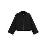 [Closed] Closed Zip-front Flap-pocket Jacket S BLACK