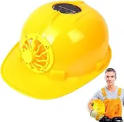 [Moreeulsi] Safety Helmets Cooling Fan - Hard Hat Head Protection,Cooling Fan for Hard Hat & Safety Helmets, Solar Helmets, Safety Helmets with Rotation Lock, Six-Point