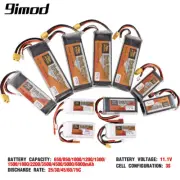 3S RC Lipo Battery 11.1V 650-6000mAh 25C-75C w/ XT30 XT60 T Plug JST for RC Car