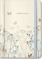 Address Book Butterflies Paperback Book