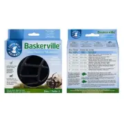 BASKERVILLE ULTRA BLACK RUBBER DOG MUZZLE MEDIUM DOG BREEDS SIZE 4