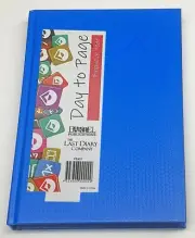 2025-2026 Financial Year Diary Everyday A5 Day to Page Blue Last Diary Company F