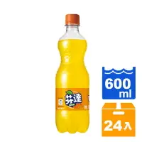 在飛比找樂天市場購物網優惠-芬達 橘子汽水 600ml (12入)x2箱 【康鄰超市】